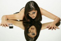 Kajal Mobile ad Photos